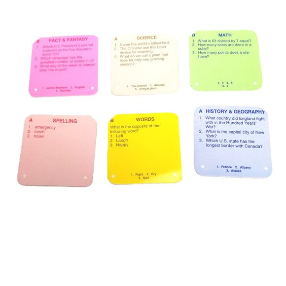 Waddingtons Teachers Quiz 1983 Board Game Complete Vintage Educational Trivia - Picture 12 of 13